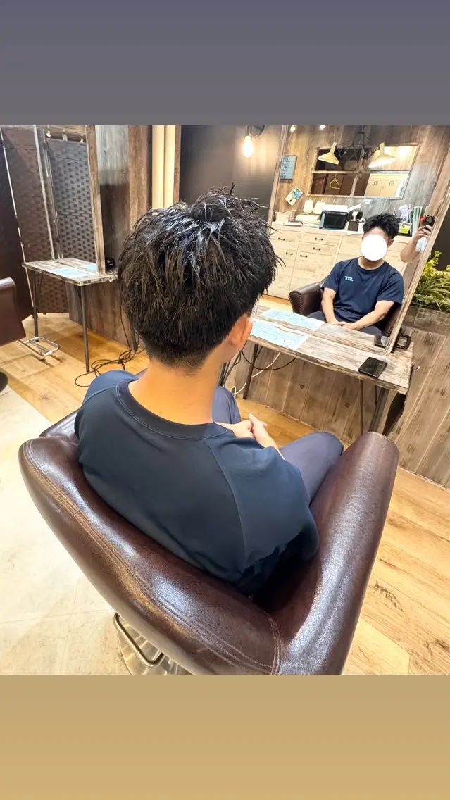 メンズ 久保田 琉菜のヘアスタイル