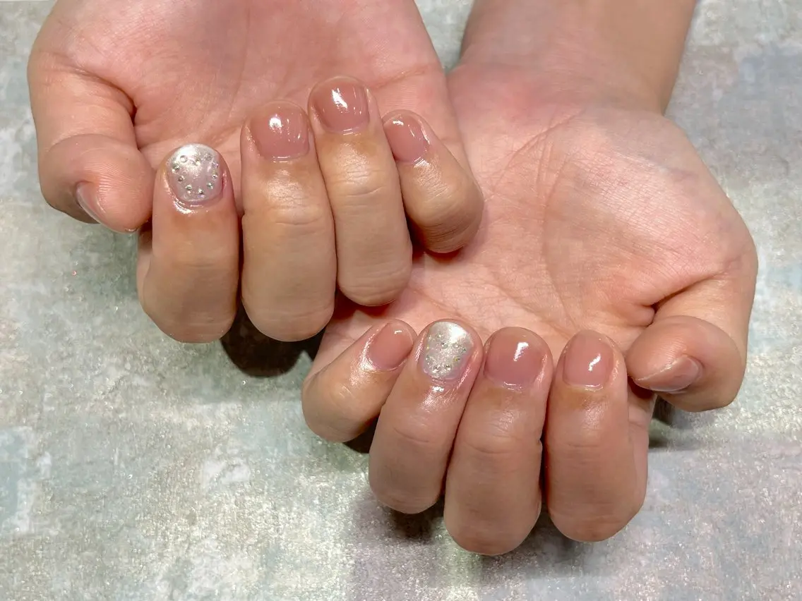 ネイル アートネイル ワンカラーネイル Asakawa yuzukaのネイルデザイン