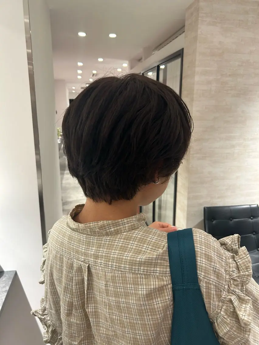 ショート 🌷nanami 縮毛矯正🌷のヘアスタイル