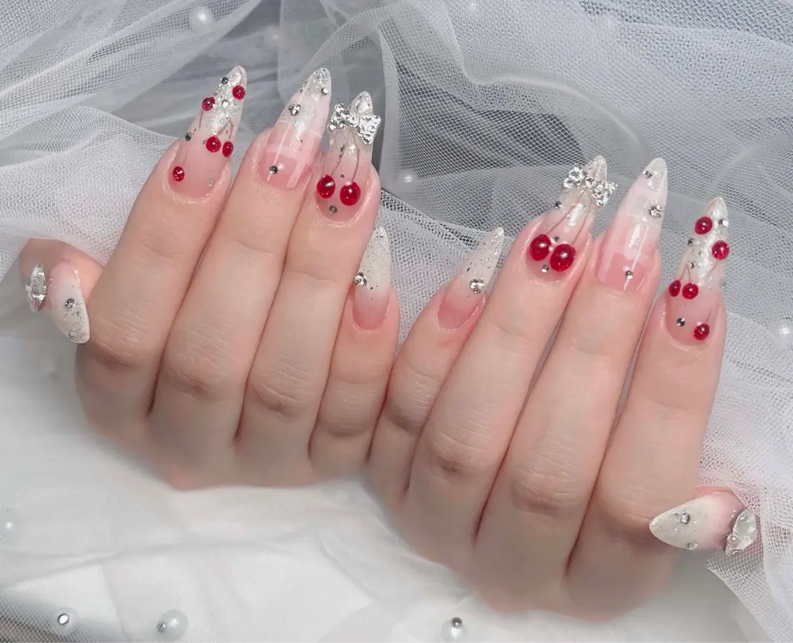 ネイル アートネイル 韓国ネイル 持ち込み ワンホンネイル ハンドネイル Lenie Nail Salonのネイルデザイン