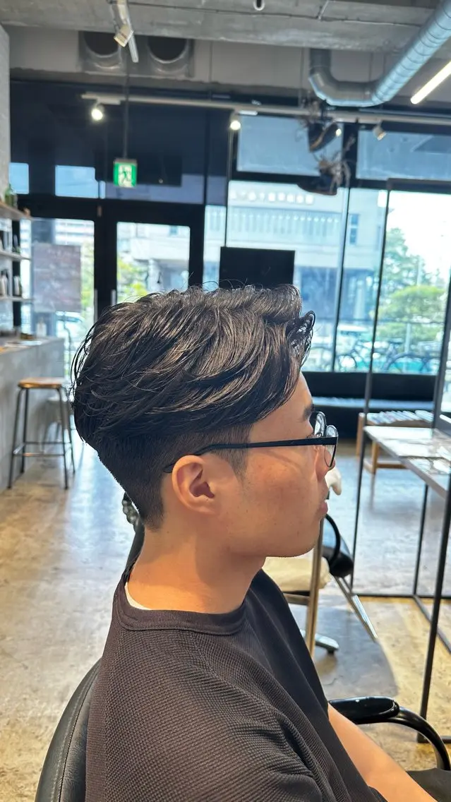 ショート メンズ メンズカット 髙橋創のヘアスタイル
