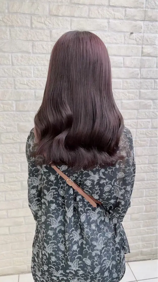 ロング ヘアカラー 🫧透明感カラー /艶髪すなお🧸のヘアスタイル