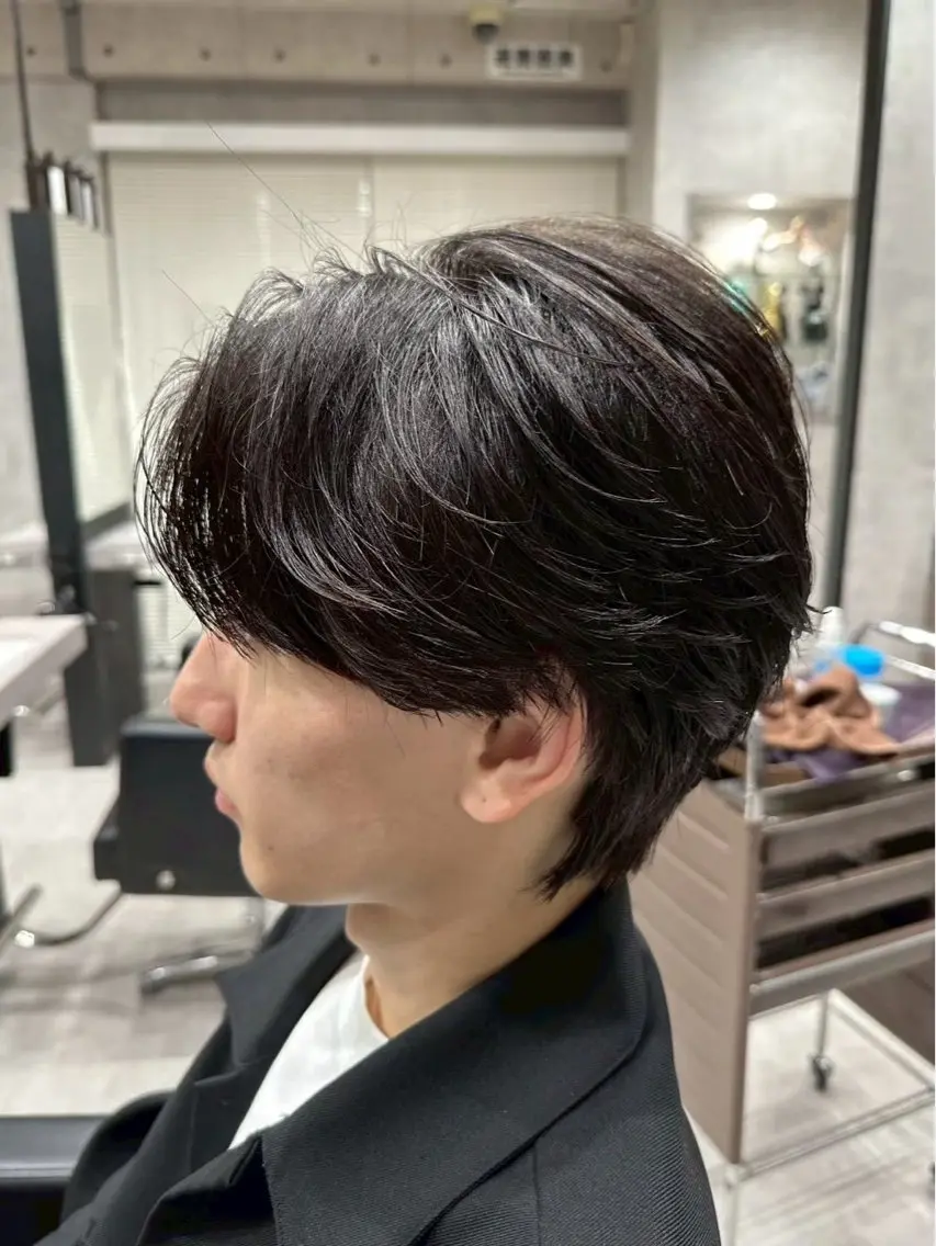 パーマ メンズ メンズパーマ ニュアンスパーマ 金子 遥人のヘアスタイル