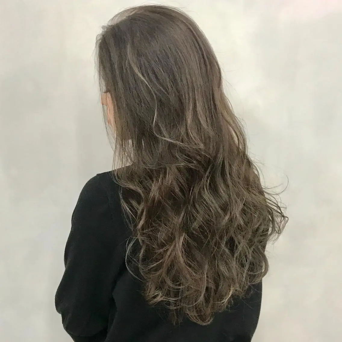 ロング カラー 縮毛&髪質改善 TAIGAのヘアスタイル