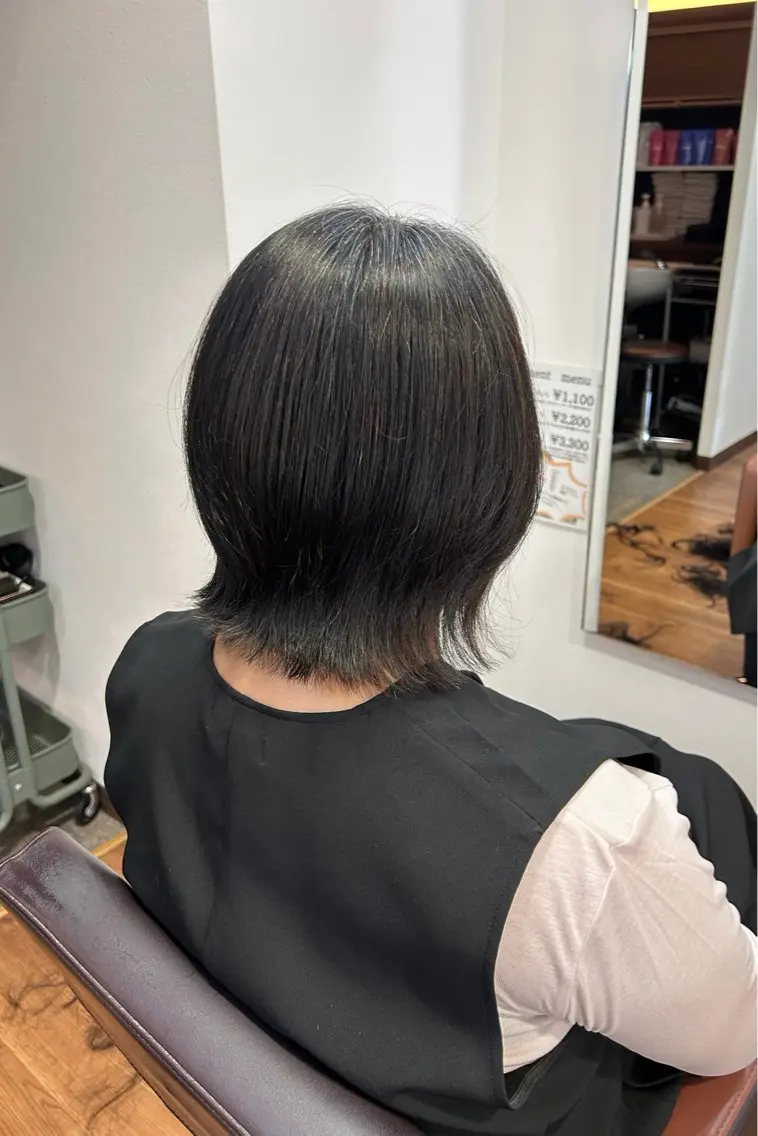 ショート ヘアアレンジ ショートボブ ボブ レイヤーカット ショートヘア 原田 歩実のヘアスタイル