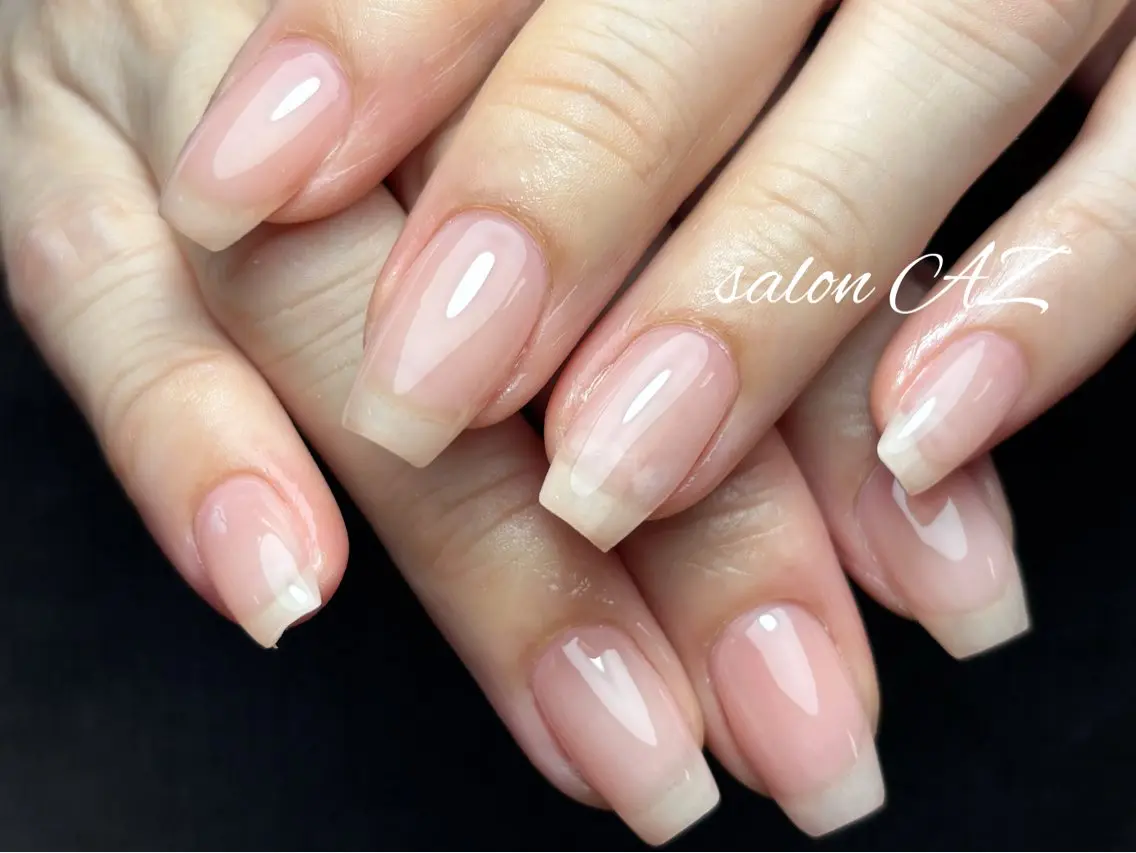 ネイル アートネイル フレンチネイル マグネットネイル ニュアンスネイル オフィスネイル ハンドネイル salon AZのネイルデザイン