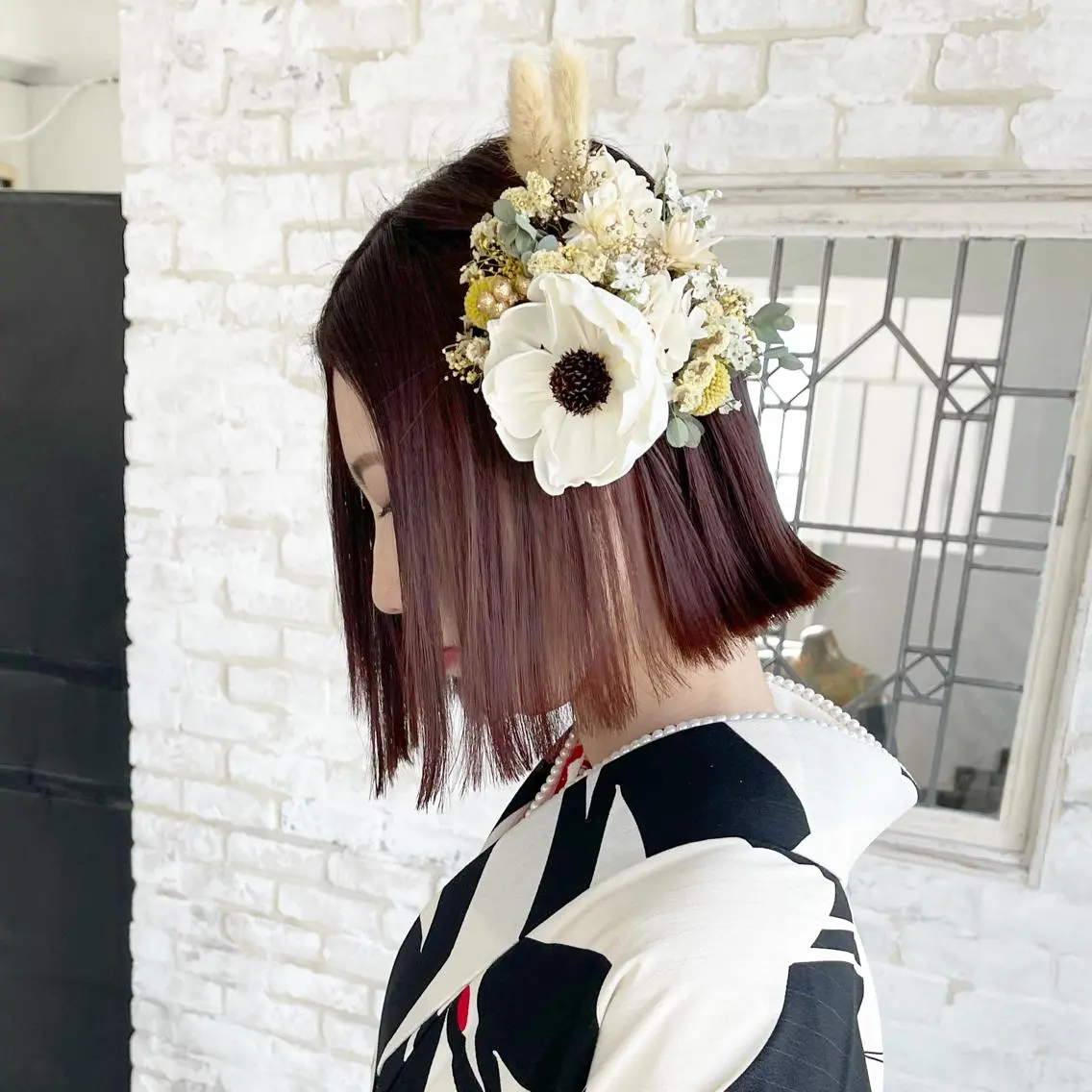 卒業式袴&ヘアセットの写真