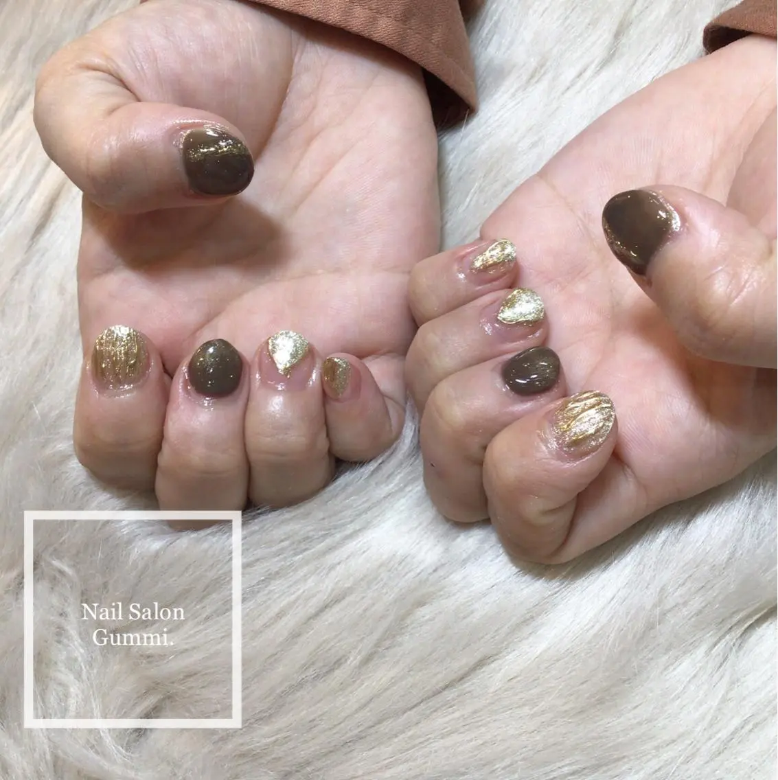 ネイル キラキラネイル 韓国ネイル ラメ(グリッター) ミラーネイル ニュアンスネイル Nail Salon Gummi.のネイルデザイン