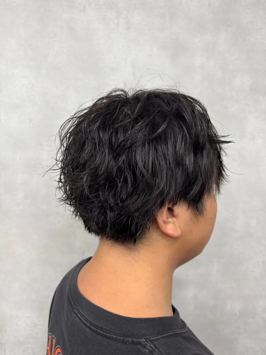 パーマ メンズ 波巻きパーマ ✂︎ kousuke✂︎のヘアスタイル