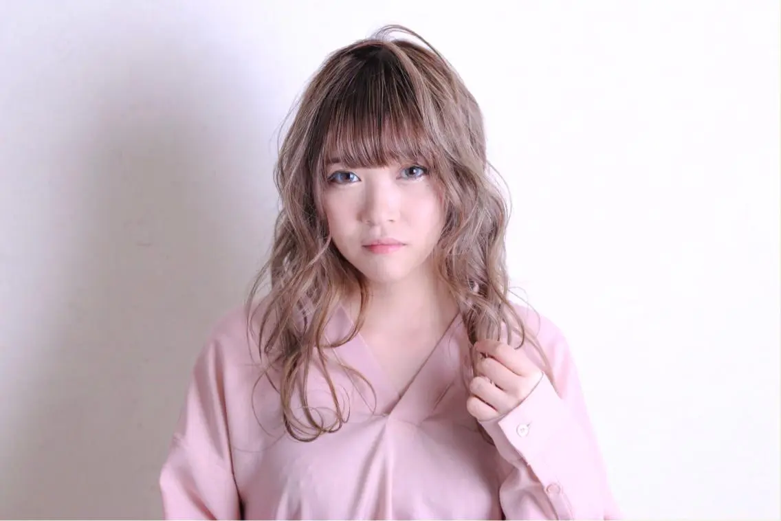 ロング カラー &.TIGRE 永野成知のヘアスタイル