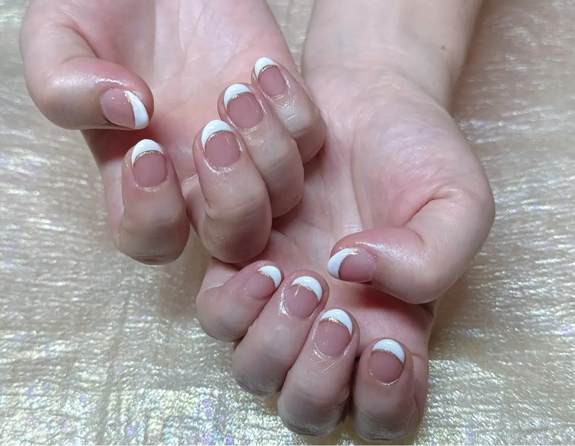 ネイル ハンドネイル MoonNail ユリ🌸のネイルデザイン