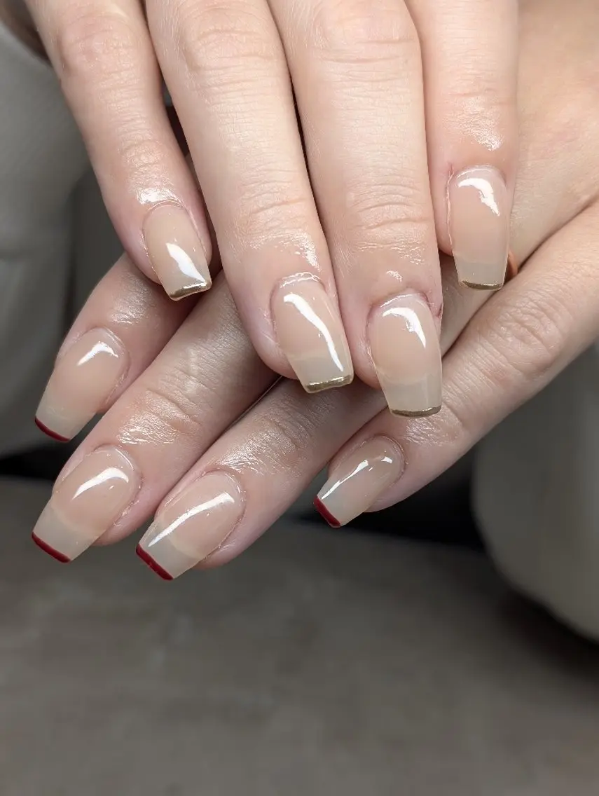 ネイル フレンチネイル 8andyu nail♡のネイルデザイン