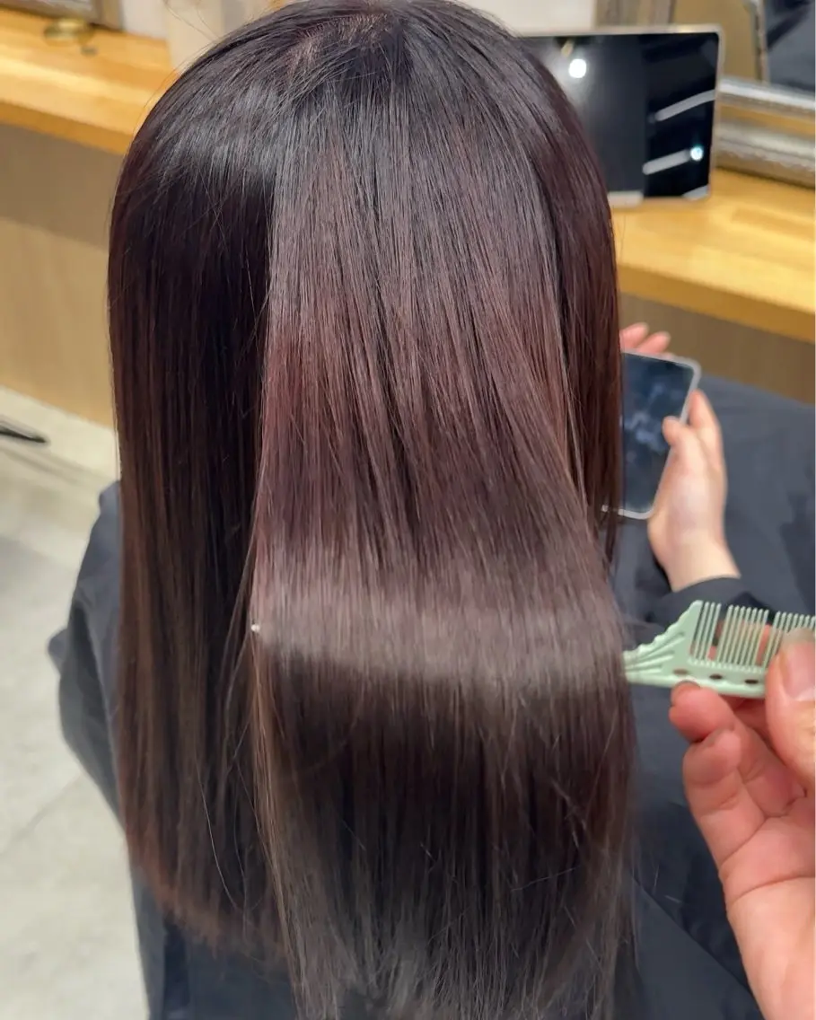 ５名様限定メニュー✨縮毛矯正＋トリートメント＋整えカット✂️の写真