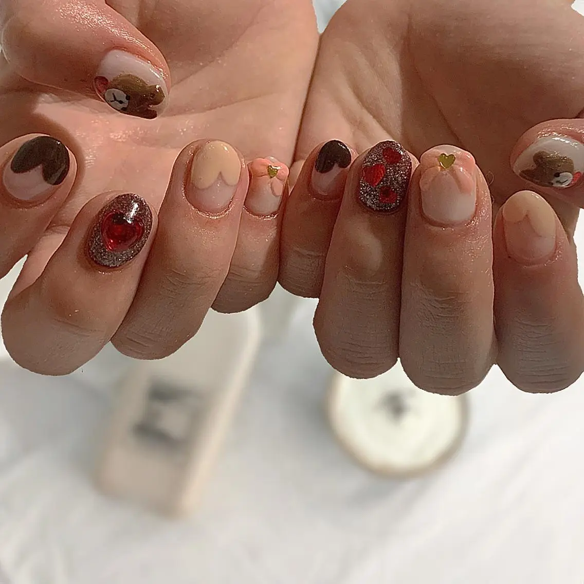 ネイル ハンドネイル ハンドケア lylynail YUUKAのネイルデザイン