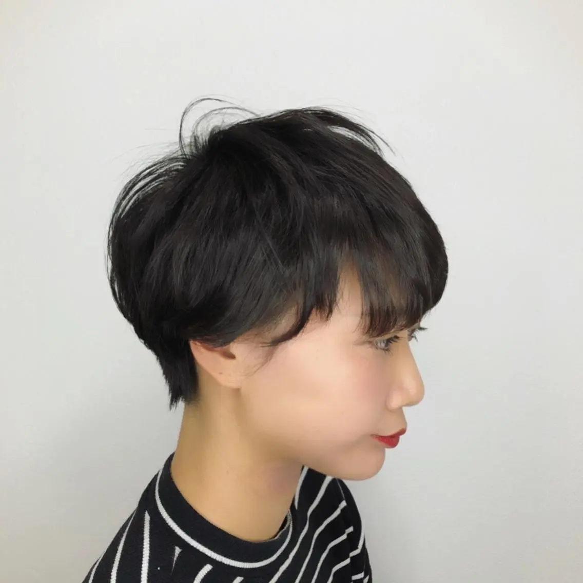 ショート カラー ショートボブ ハンサムショート ボブ ショートヘア 小顔カット カット トリートメント 上田 篤史のヘアスタイル
