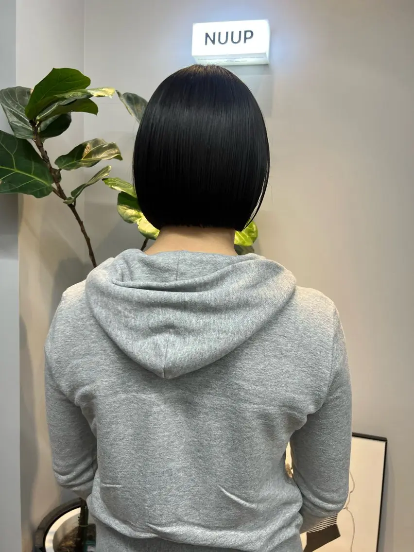 ショート ボブ 下川 結月のヘアスタイル