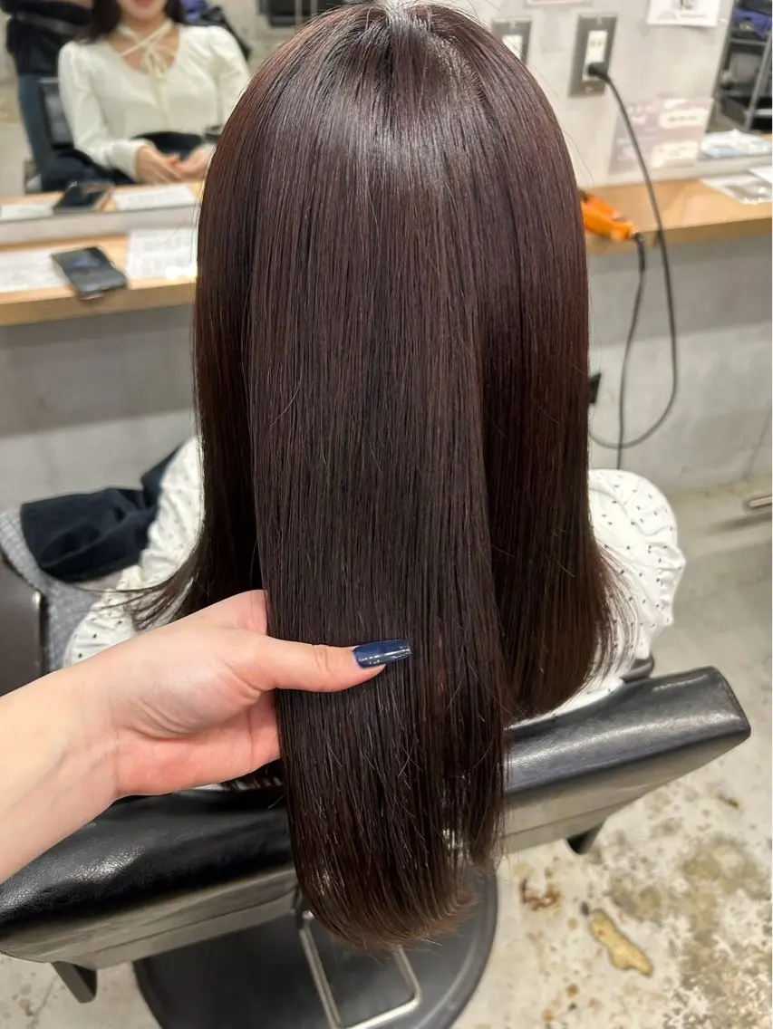 ロング beleef manakaのヘアスタイル