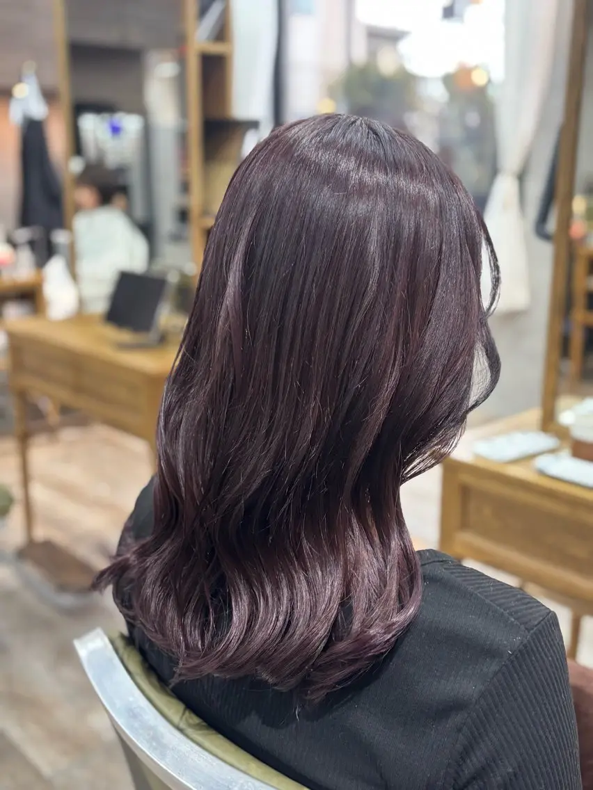カラー ピンクカラー ヘアカラー 🦋 たから 🦋のヘアスタイル