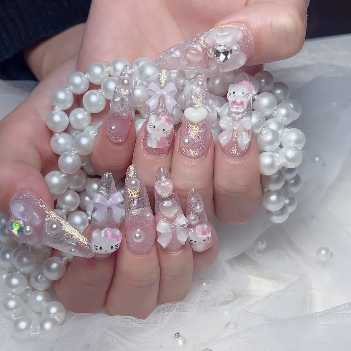 ネイル ハンドネイル 🎀M nails✨ ビューティーのネイルデザイン