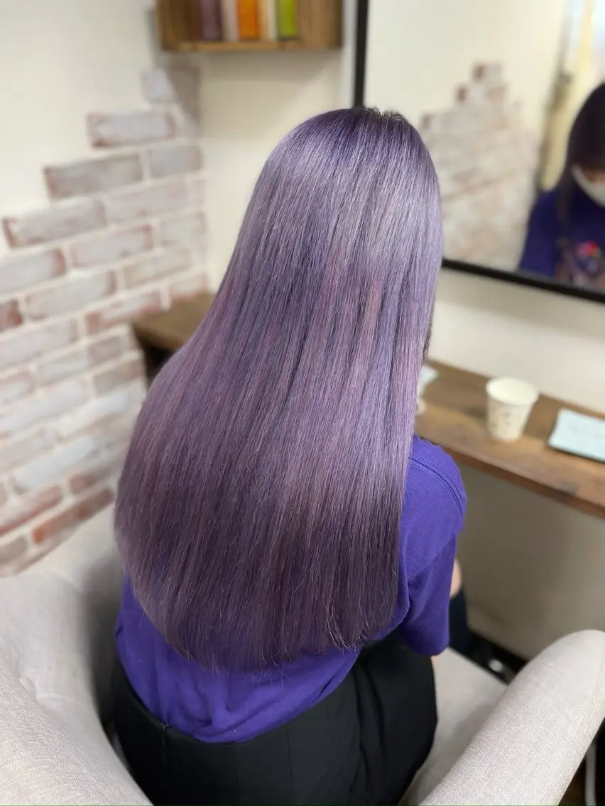 ロング トリートメント 🐺新宿manabu プルエクステのヘアスタイル