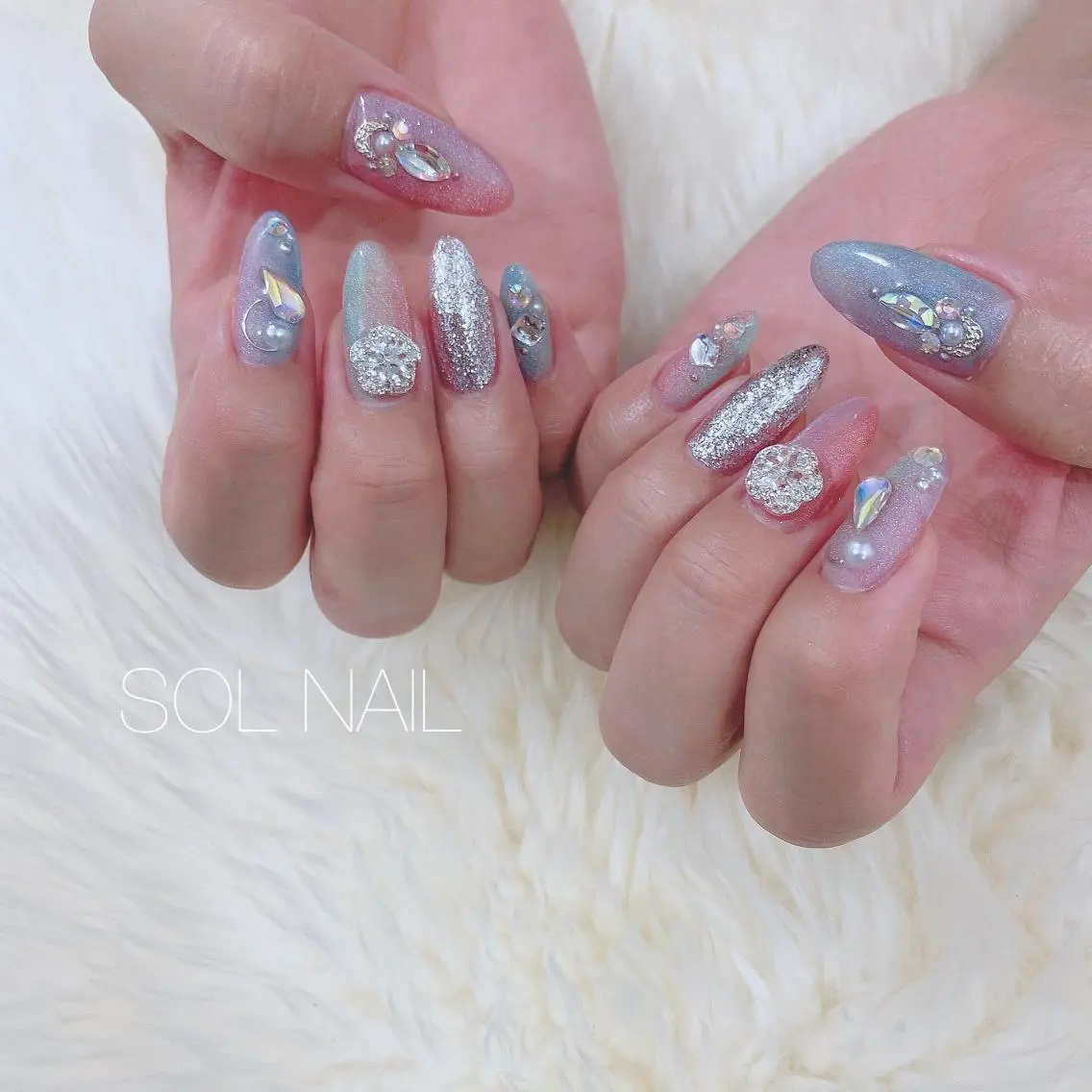ネイル ハンドネイル SOL NAILのネイルデザイン