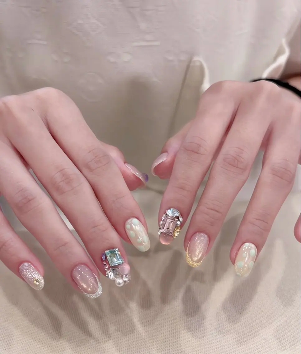 ネイル ハンドネイル WO MIAO💎のネイルデザイン