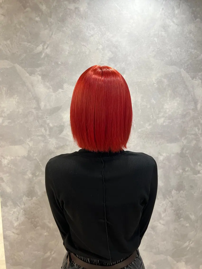 ショート ヘアカラー RUNERA TAKAのヘアスタイル