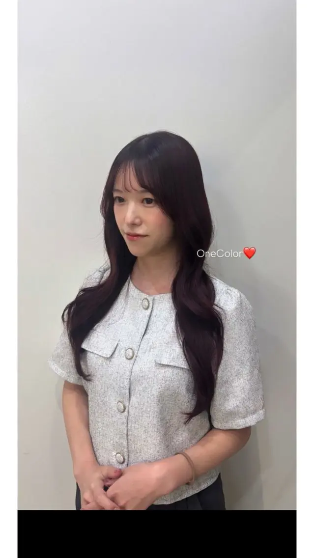 ロング カラー Core茶屋町 HINATAのヘアスタイル