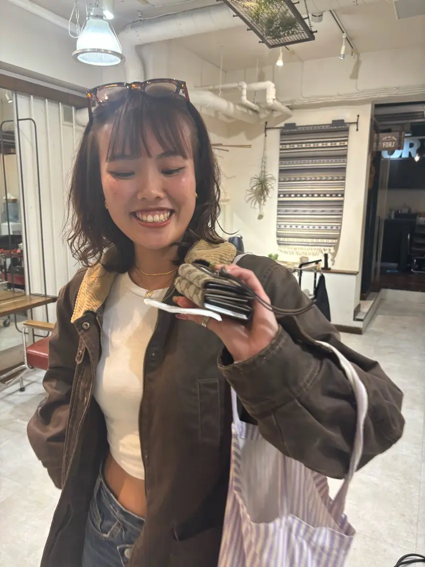 ミディアム 宇留間 涼香のヘアスタイル
