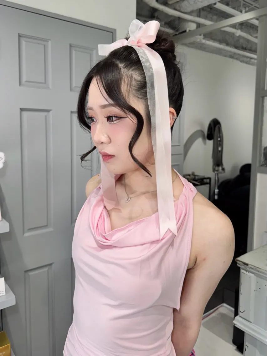 ロング ヘアセット 髪質改善/アレンジ/ カラーyumeのヘアスタイル