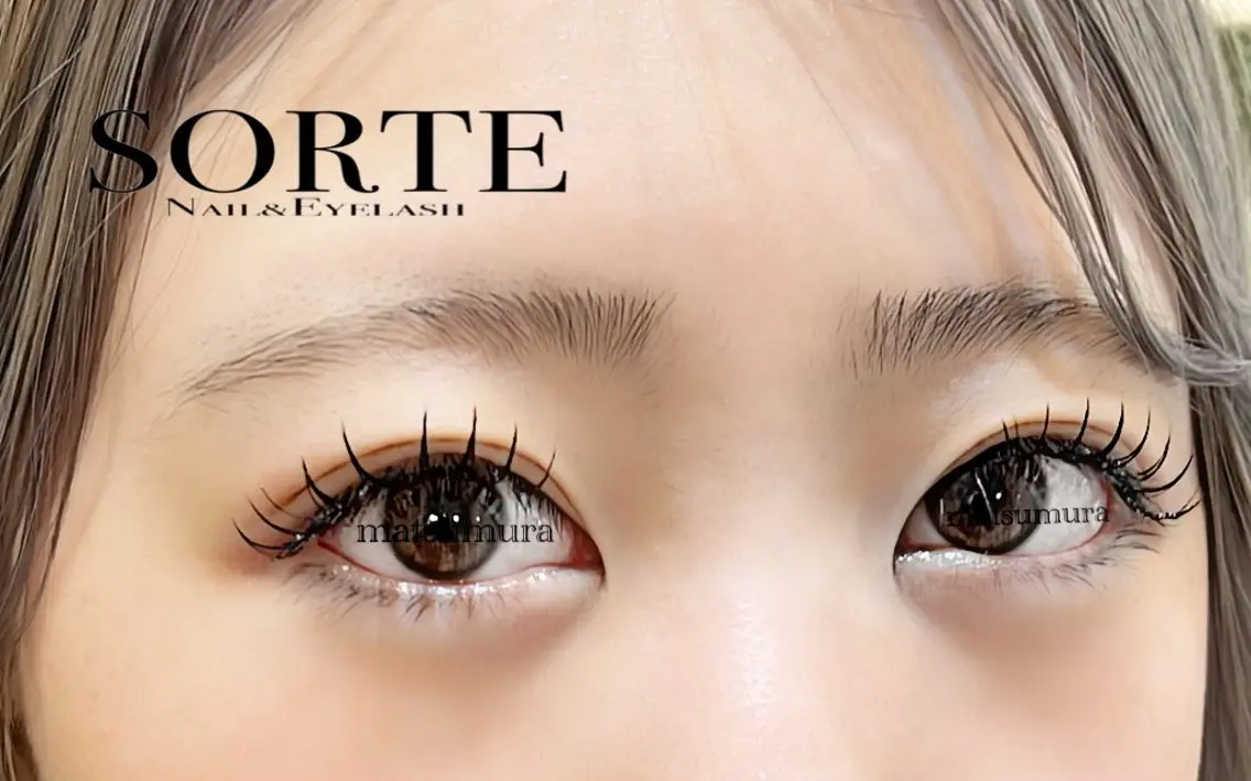 マツエク・マツパ 束感まつ毛 マツエク eyelash SORTEのマツエク・マツパデザイン