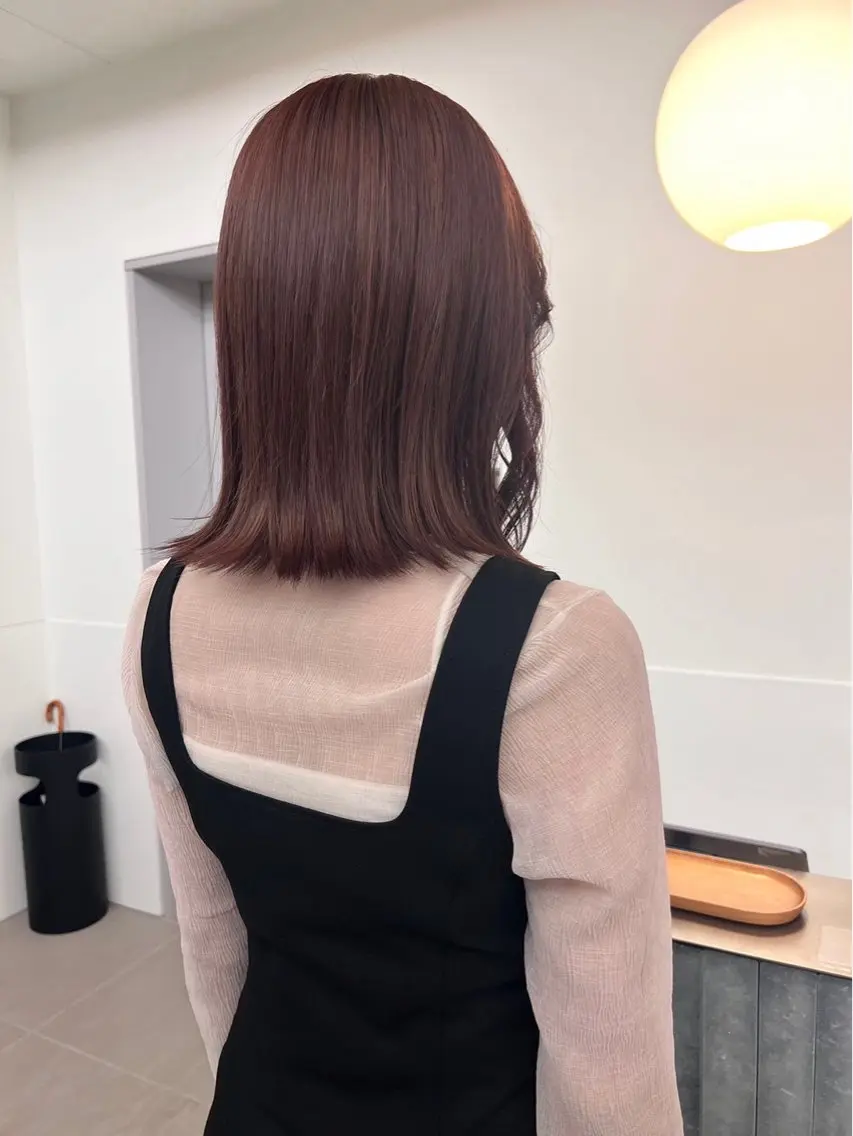 ミディアム カラー ダブル透明感カラー/ ロングカット/Rioのヘアスタイル