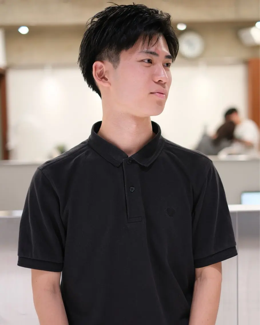 ショート メンズ (h)wim Nagiのヘアスタイル