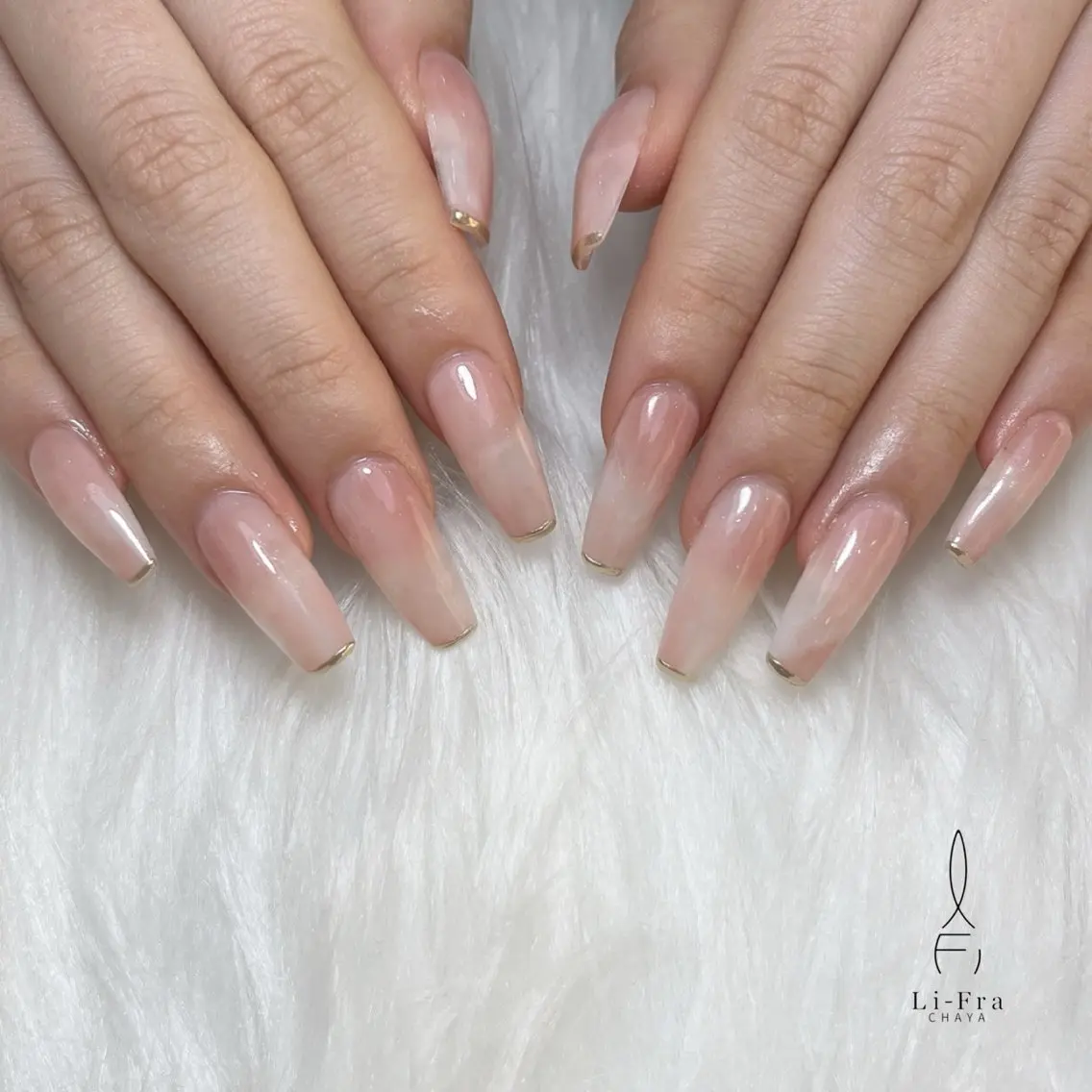 ネイル ネイルチップ Li-Fra JINNOのネイルデザイン
