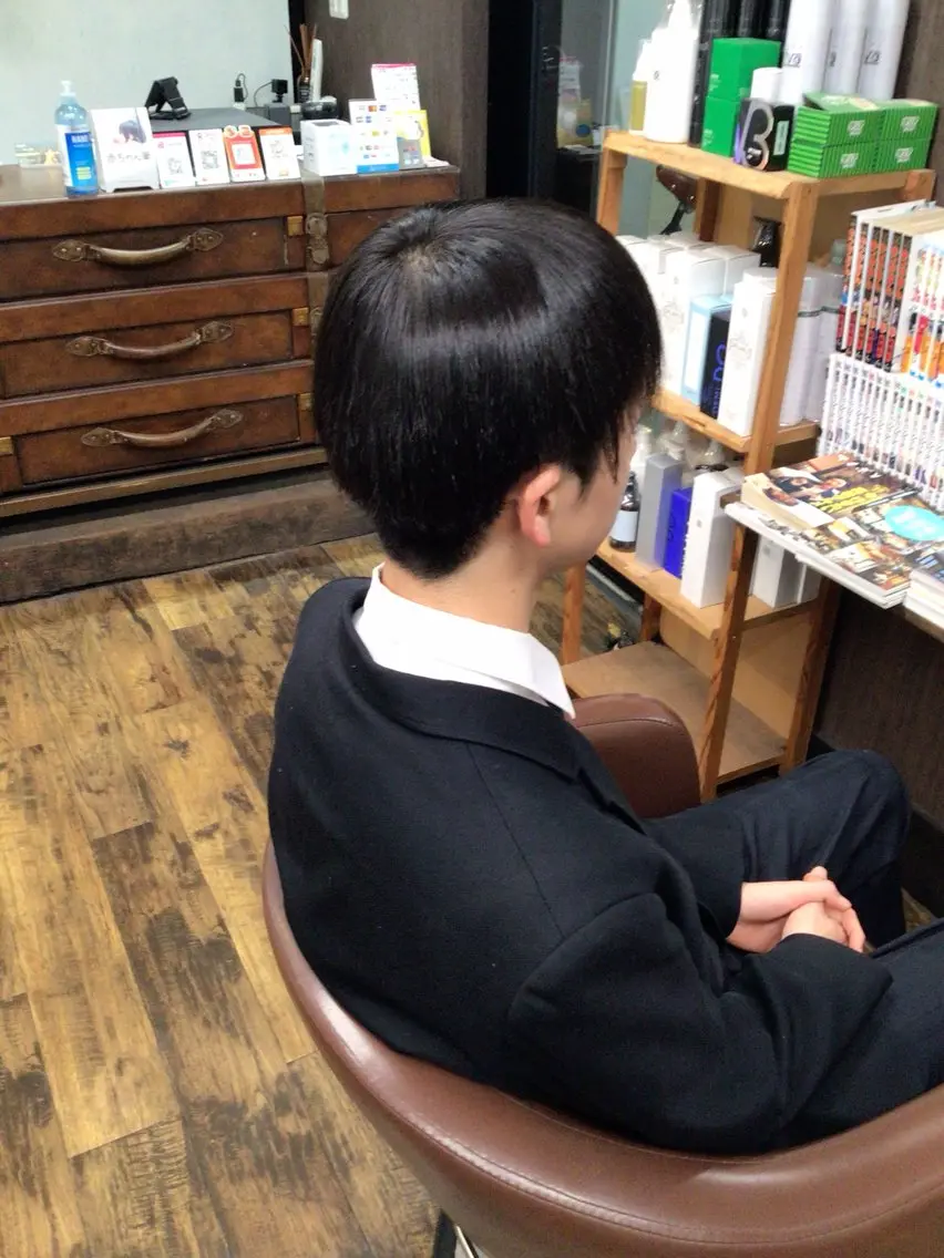 カット+眉カットの写真