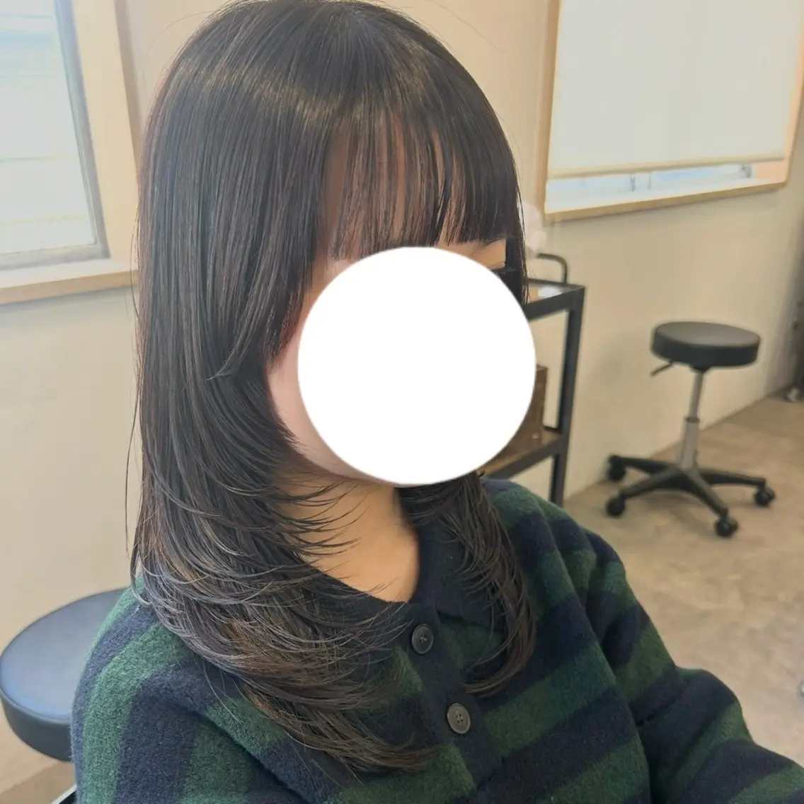 ミディアム カラー カット ヘアカラー 立花 ふたば🌱のヘアスタイル