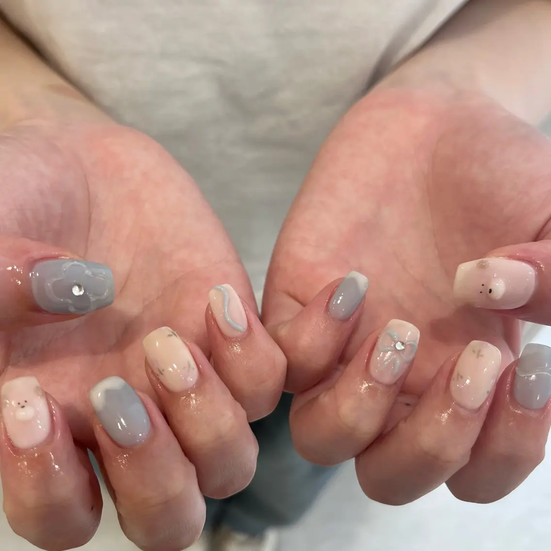 ネイル 持ち込み ハンドネイル 杏花梨 ROCCOnailのネイルデザイン