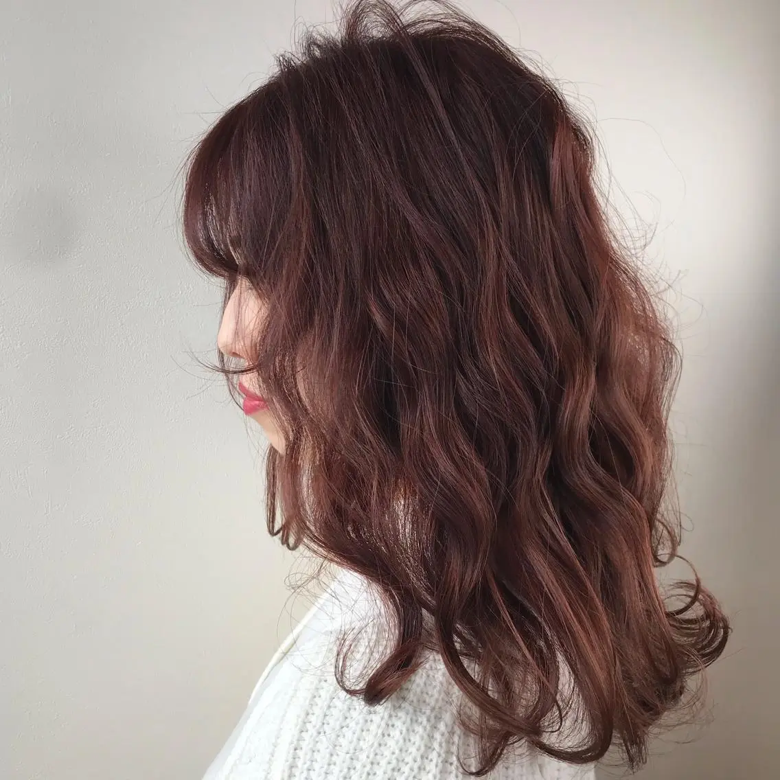 ロング カラー カット ヘアカラー パーマ 縮毛矯正 トリートメント Lien 深井店のヘアスタイル