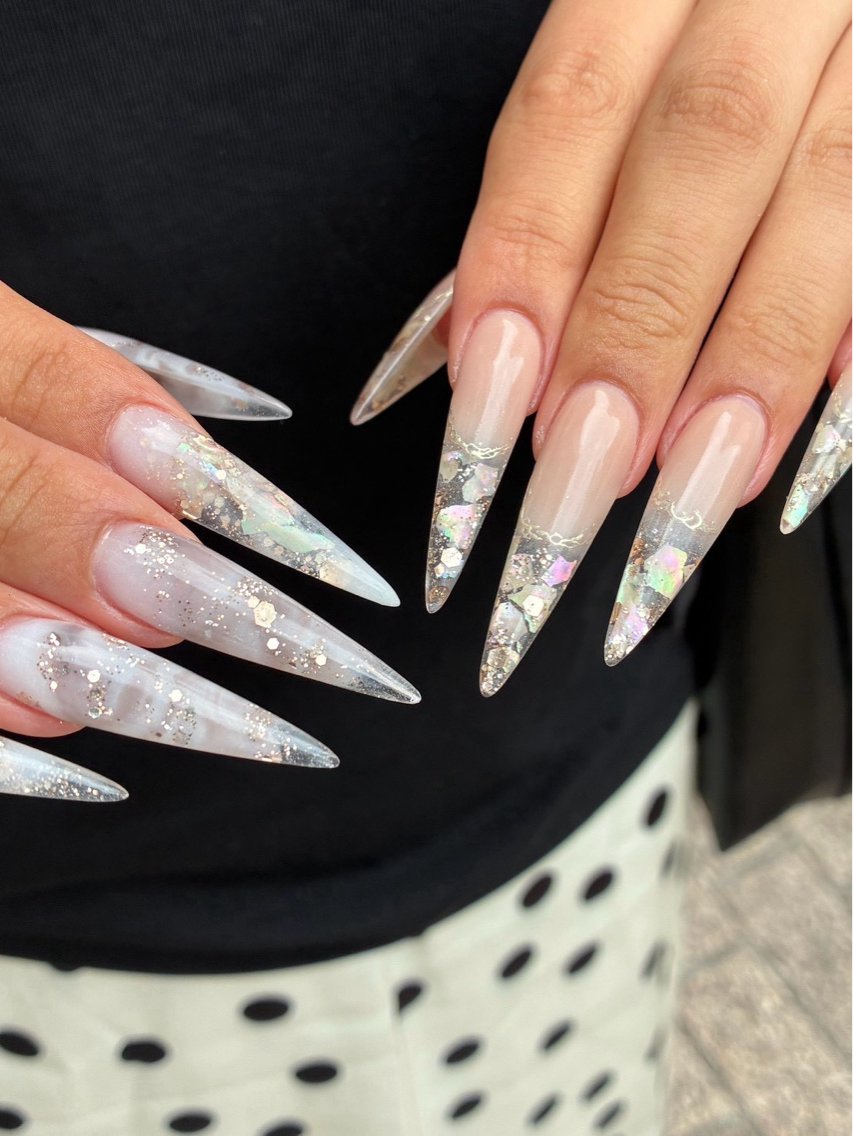 ネイル スカルプネイル Rits Nail 👽HARUのネイルデザイン