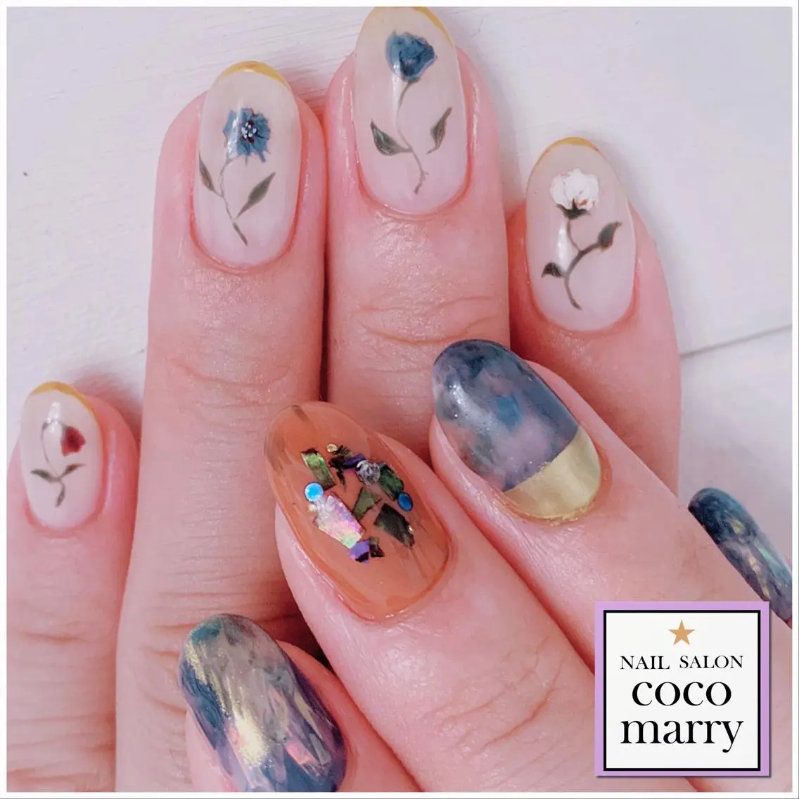 ネイル coco marry のネイルデザイン