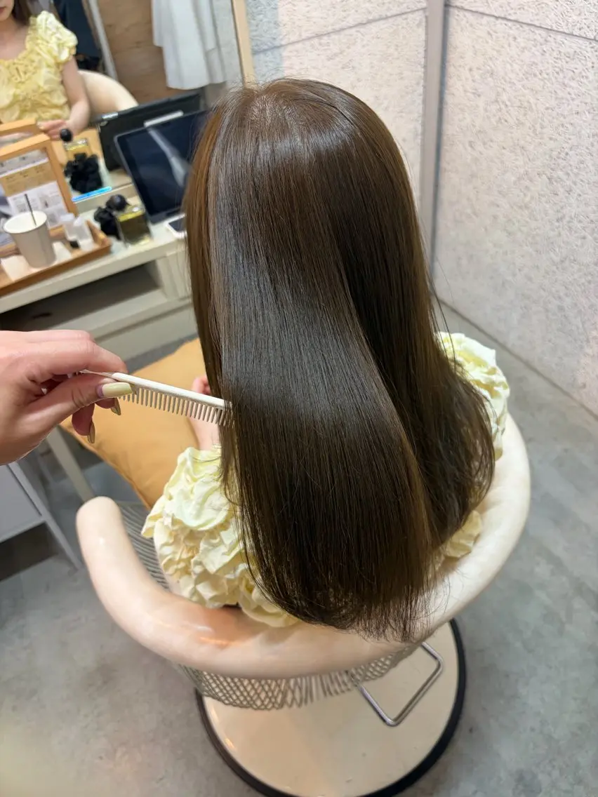 カラー＋SB(ワンカラーとシャンプーブロー)の写真
