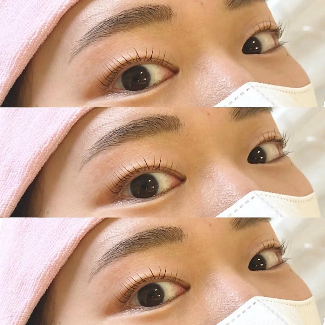 マツエク・マツパ アイブロウ 眉毛ワックス脱毛 一重×まつ毛パーマ ✧elpatio✧︎ 小出紗羅のマツエク・マツパデザイン
