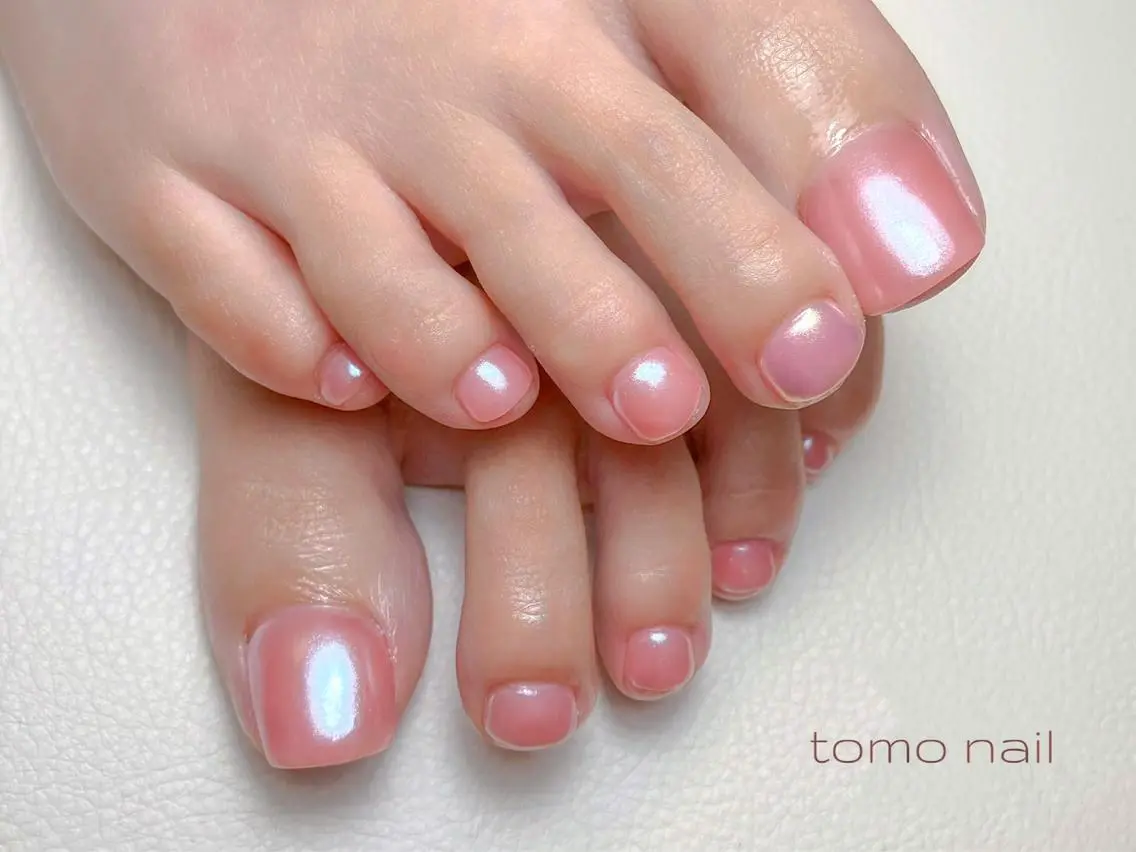 ネイル ミラーネイル ハンドネイル nail salon tomoのネイルデザイン