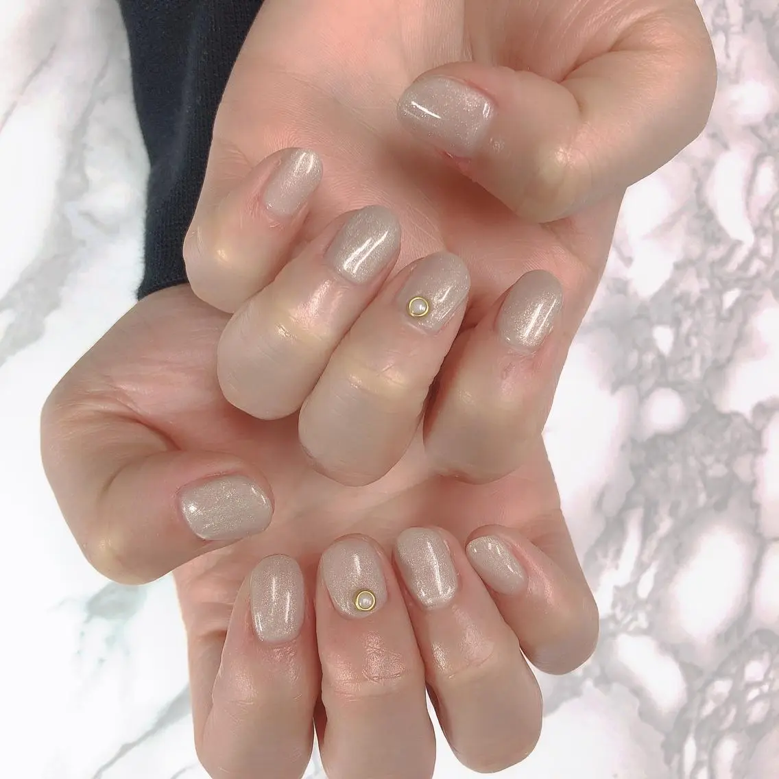 ミディアム ネイル Reonail 💕Kana💕のネイルデザイン