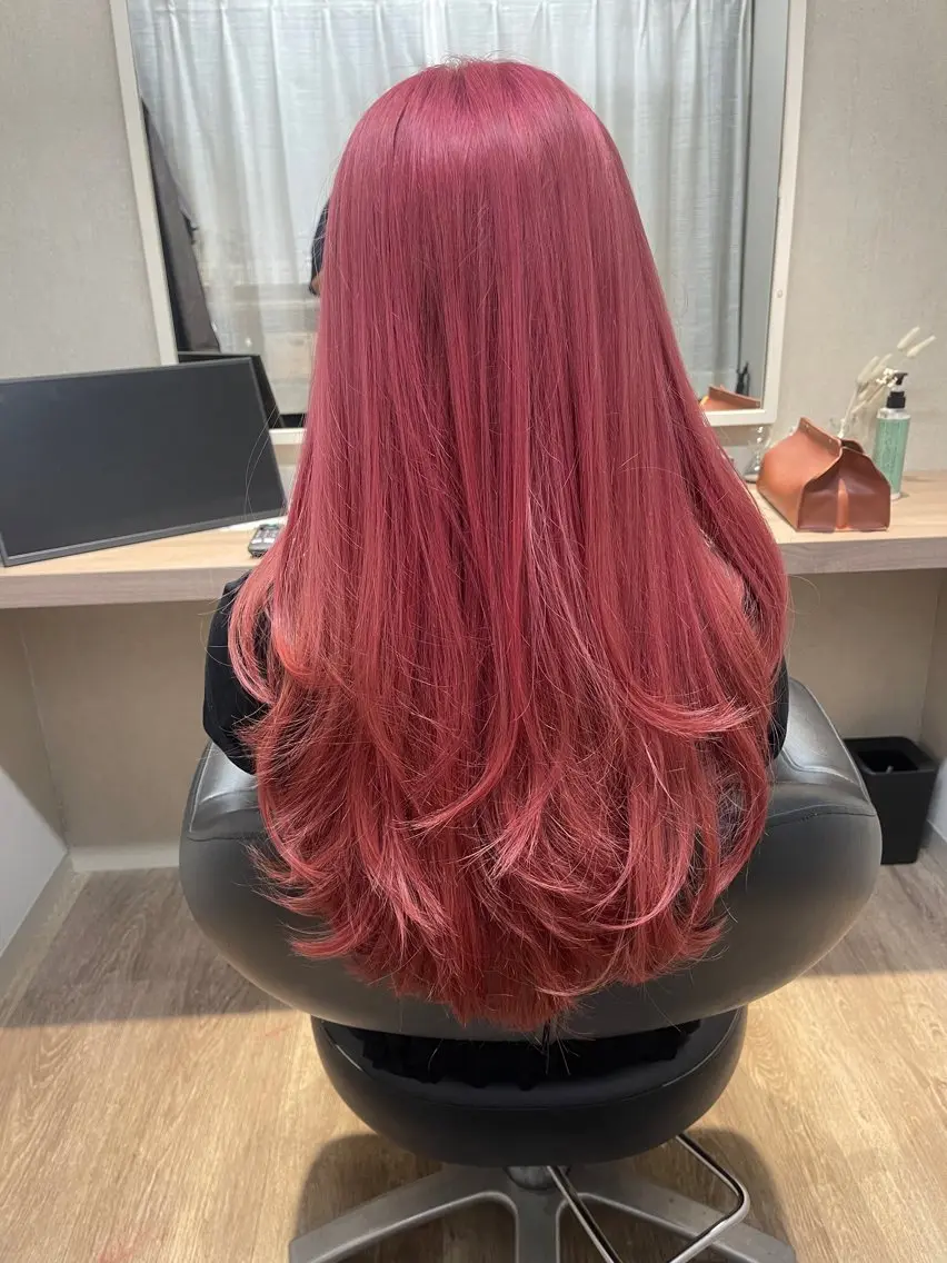 ロング カラー ANDIAMO SAKAE🍁楓のヘアスタイル