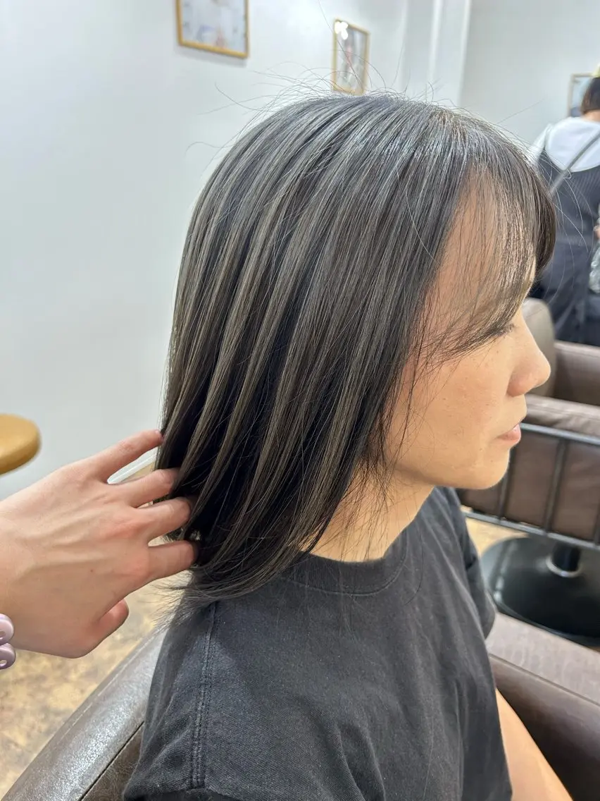 カット✂️➕ダブルカラー➕生トリートメント👾の写真