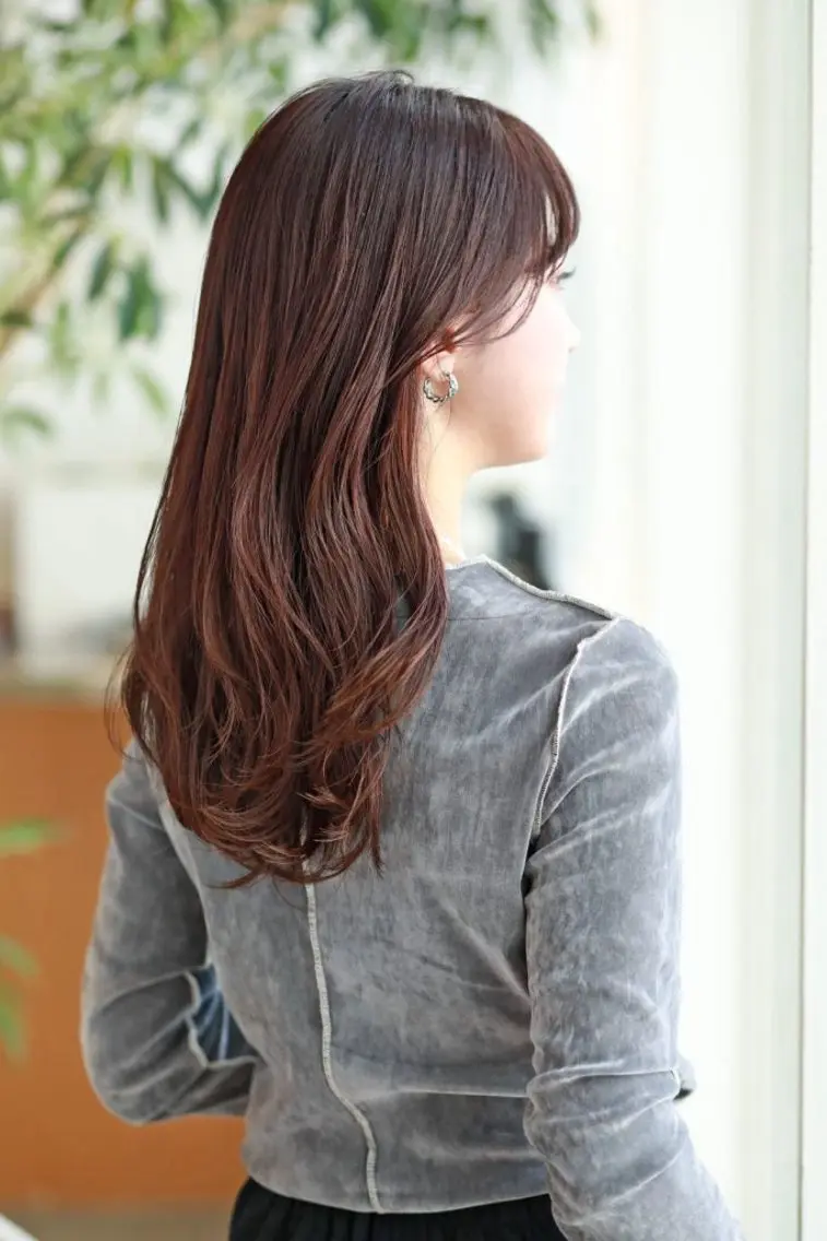 ロング 中西 優吾のヘアスタイル