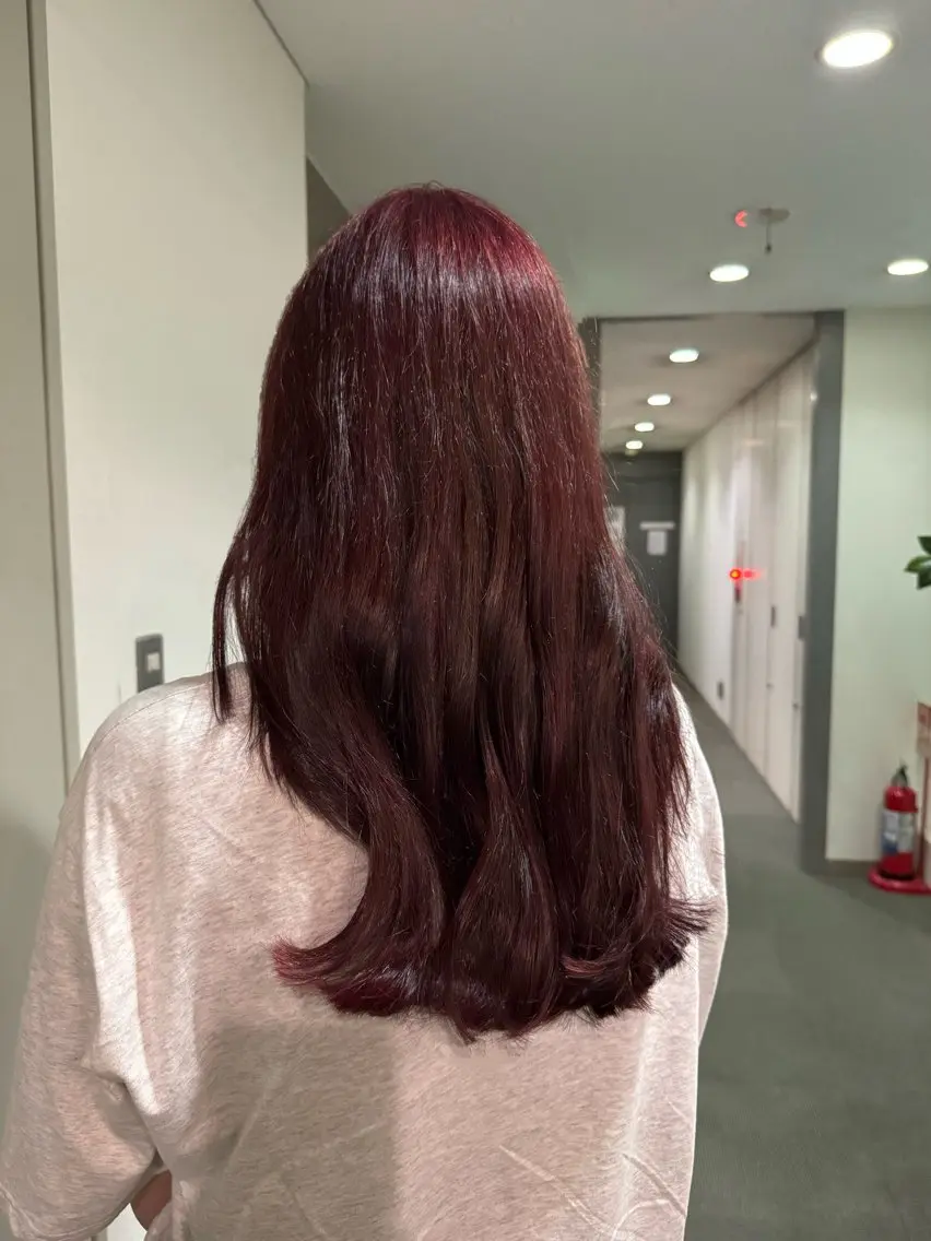 ロング カラー メンズスタイリスト ティアラ👑のヘアスタイル