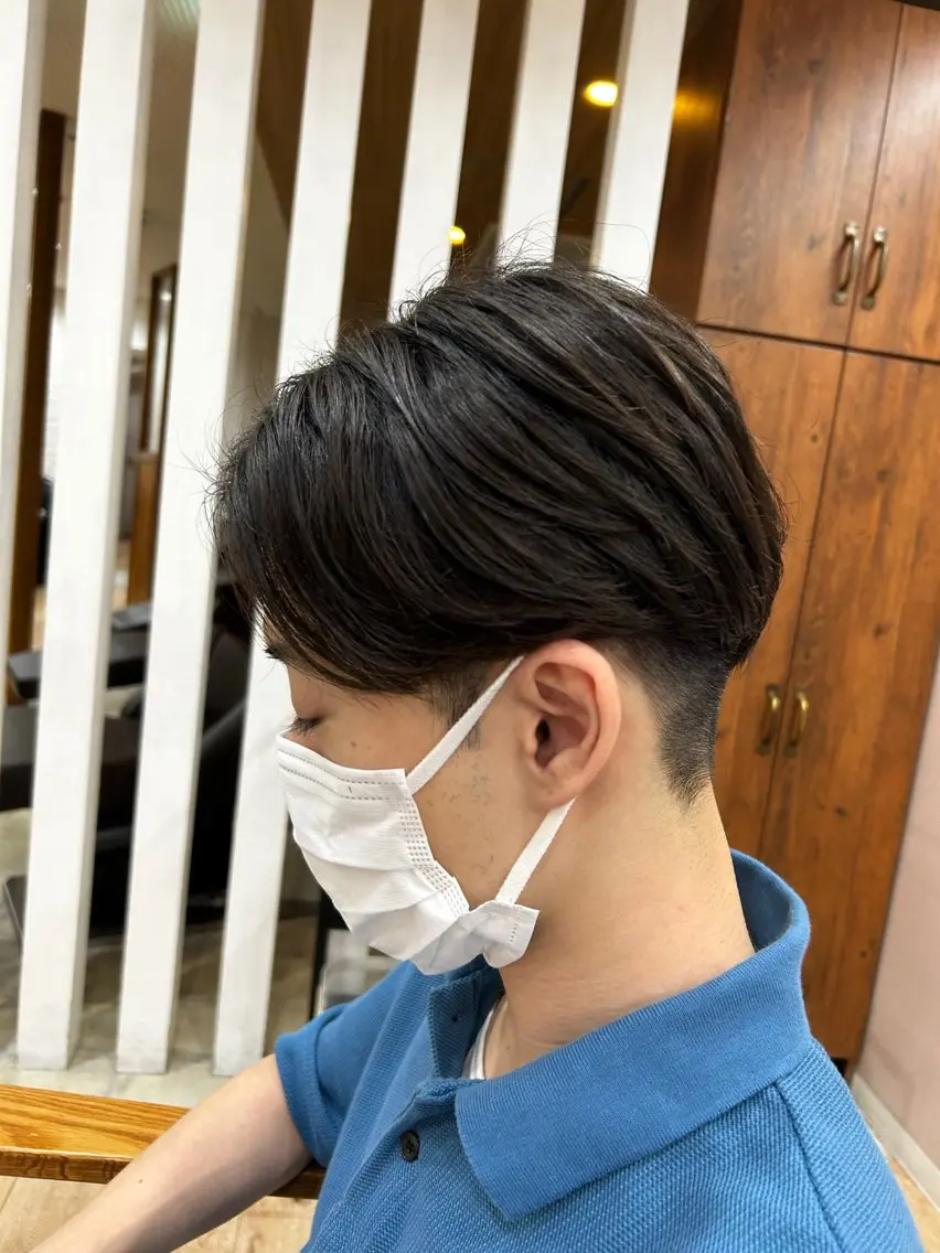 【ミニモ学割2回目まで】メンズカット+ワンカラーの写真