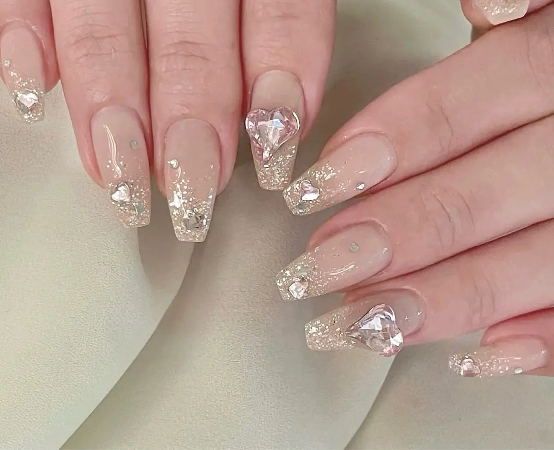 ネイル チークネイル フレンチネイル グラデーション 韓国ネイル マグネットネイル Hana Nailのネイルデザイン
